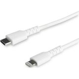 StarTech 2 meter USB-C naar Lightning Kabel - Apple MFi - Wit