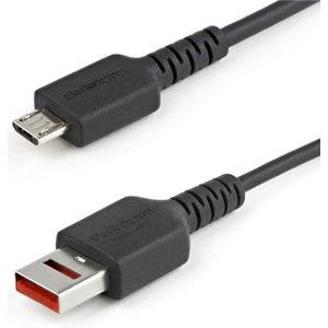 StarTech USB-A naar Micro USB-B Data Blocker kabel - USB 2.0 - 1 meter - Zwart