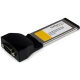 StarTech 1-poort ExpressCard naar RS232 DB9 Seriële Adapter met 16950 UART - USB