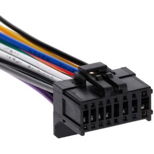 ISO kabel voor Pioneer autoradio - Diverse DEH e.a. - 16-pins - Open einde