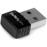 StarTech USB 2.0 300 Mbps Mini draadloos-N netwerkadapter - 802.11n 2T2R wifi-adapter