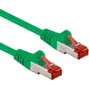 S/FTP CAT6 Gigabit Netwerkkabel - CU - 10 meter - Groen