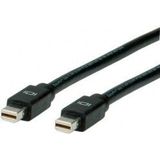 Mini DisplayPort kabel v1.1 zwart 1 meter