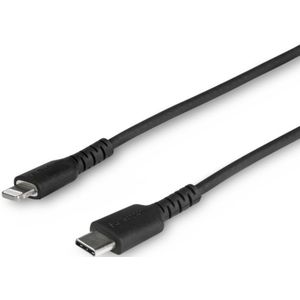 StarTech 1 meter USB-C naar Lightning Kabel - Apple MFi - Zwart