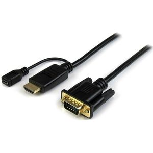StarTech 91 cm HDMI-naar-VGA actieve converterkabel – HDMI-naar-VGA-adapter – 1920x1200 of 1080p