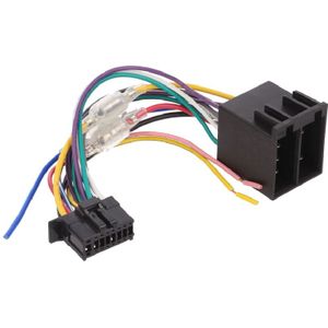 ISO kabel voor Pioneer autoradio - 16-pins - 0,15 meter