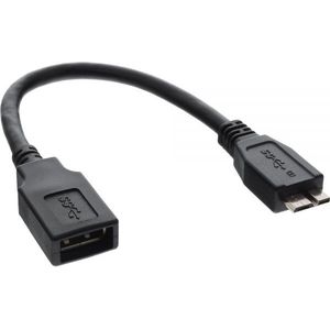 InLine Micro USB 3.0 OTG Host adapter 15cm