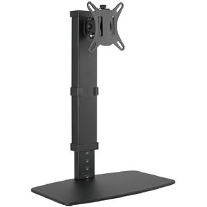 Tafelstandaard voor 17-32 inch schermen - Draai- en kantelbaar - Tot 8kg - Zwart