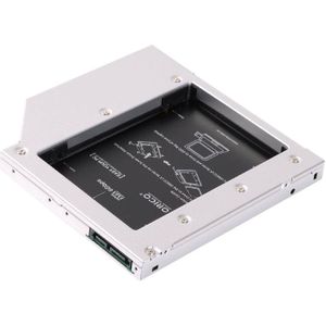SSD en HDD Adapter voor 9,5mm CD-Drive - Universeel - Zilver