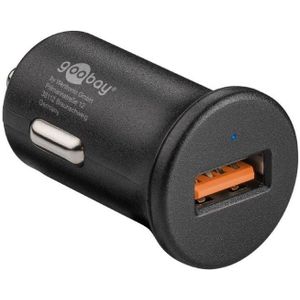 Quick Charge USB snellader 3A zwart