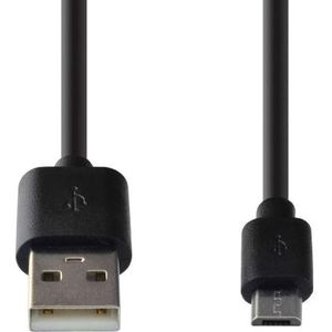 USB Oplaadkabel - Geschikt voor JBL Go, Go 2 en Go + Plus - 1 meter - Zwart