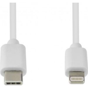 USB-C naar Lightning Kabel - Non MFI - Grab 'n Go - 3 meter - Wit
