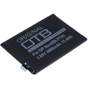 Accu voor OnePlus Nord, BLP785 - 3,85V - 4000mAh - Zwart