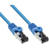 S/FTP CAT8.1 40 Gigabit Netwerkkabel - CU - 0,5 meter - Blauw