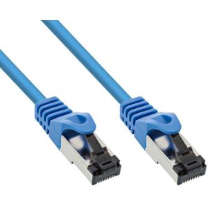 S/FTP CAT8.1 40 Gigabit Netwerkkabel - CU - 0,5 meter - Blauw