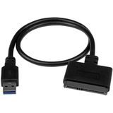 USB 3.1 A adapterkabel voor 2,5 inch SATA Harde schijven