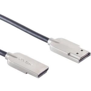 Slimline HDMI 2.0 Kabel - 4K 60Hz - 1 meter - Zwart