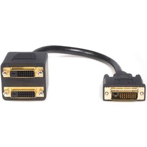 StarTech DVI-D naar 2x DVI-D digitale video splitter kabel - 30 cm - M/F