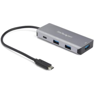 StarTech 4 poorts USB-C hub 10Gbps - 3x USB-A en 1x USB-C - Zwart