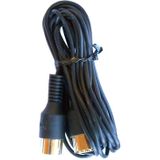 Cavus 8-pin DIN Kabel - Powerlink PL4 voor B&O - 15 meter - Zwart