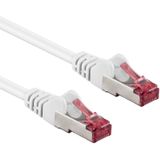 S/FTP CAT6A 10 Gigabit Netwerkkabel - CU - 10 meter - Wit