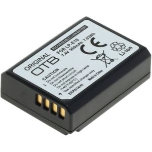 Accu voor Canon LP-E10 - Diverse EOS toestellen - 7,4V - 950mAh - Zwart