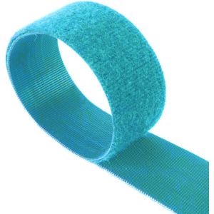 VELCRO® One Wrap® Klittenband - 25 mm breed - 25 meter - Turquoise