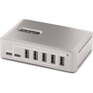 StarTech 10-Port USB-C Hub - USB-A/C Ports - Self-Powered