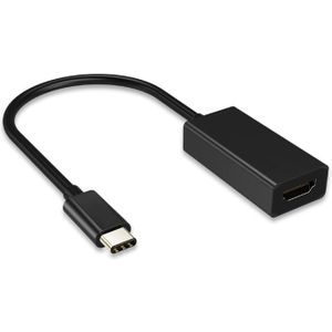 USB C naar DisplayPort adapter 4k 60Hz Zwart