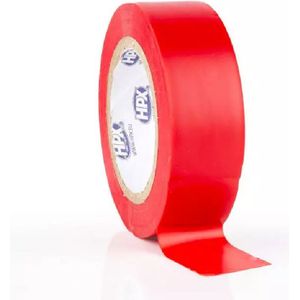 WKK Isolatie Tape - 19mm breed - 10 meter - Rood