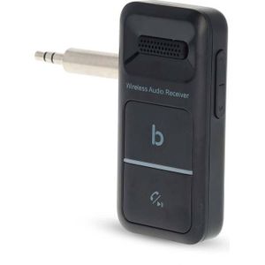 Aramox Bluetooth-ontvanger AUX-adapter, 3,5 mm autoaudiokabel Draadloze