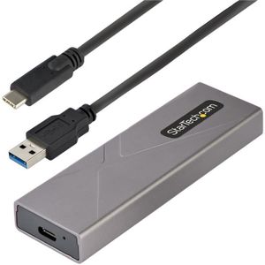 StarTech USB-C M.2 10Gbps PCIe NVMe/M.2 SATA SSD Behuizing