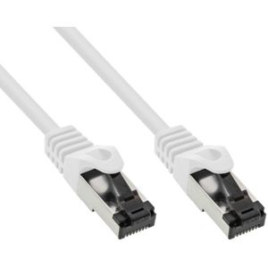 S/FTP CAT8.1 40 Gigabit netwerkkabel / wit - LSZH - 1,5 meter