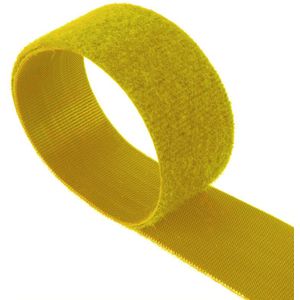 VELCRO® One Wrap® Klittenband - 16 mm breed - 25 meter - Geel