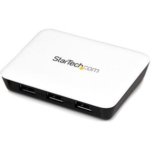 StarTech USB 3.0 naar gigabit Ethernet NIC netwerkadapter met 3-poorts hub - wit
