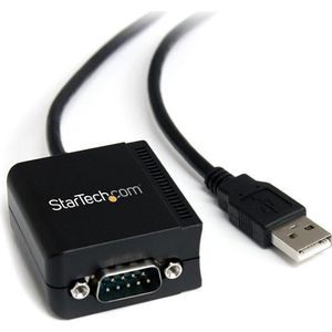 StarTech 1-poort FTDI USB naar RS232 Seriële Adapter Verloopkabel met COM-behoud