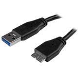 StarTech Dunne micro USB 3.0-kabel - 15 cm