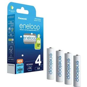 Panasonic eneloop oplaadbare AA batterij - 2000 mAh - NiMH - 4 stuks