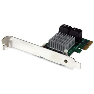 StarTech 4-poorts PCI Express 2.0 SATA III 6 Gbps RAID-controllerkaart met HyperDuo SSD Tiering