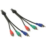 3RCA Component kabel 10m