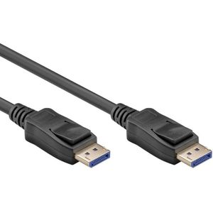 DisplayPort v2.0 Kabel - 8K 60Hz - UHBR10 - 3 meter - Zwart