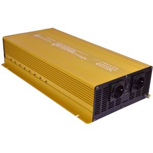 24V naar 230V Zuivere Sinus Spanningsomvormer - 4000W - Goud