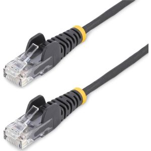 StarTech 3 meter CAT6 Gigabit Netwerkkabel Slim zwart