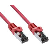 S/FTP CAT8.1 40 Gigabit Netwerkkabel - CU - 1,5 meter - Rood