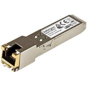 StarTech Gigabit RJ45 koper SFP ontvanger module - Cisco Meraki MA-SFP-1GB-TX compatibel - 100m
