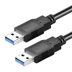 USB 3.0 Aansluitkabel USB A - USB A 3m Zwart