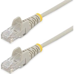 StarTech 1 meter CAT6 Gigabit Netwerkkabel Slim grijs -