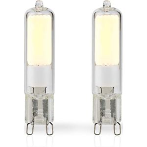 G9 LED Lamp - 2W - 2700K Warm Wit - 2 stuks
