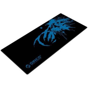 Orico Gaming XXL Muismat - 90 x 40 centimeter - Met antislip - Zwart-Blauw