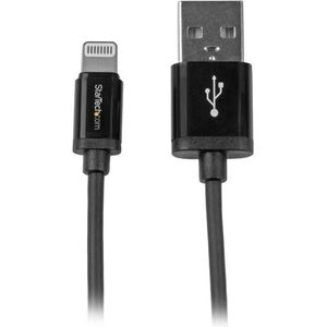 StarTech USB-A naar Lightning Kabel voor Apple - 1 meter - Zwart